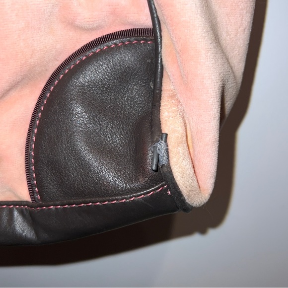 Vintage Pink Juicy Couture Tote Bag Handbag Purse Velour Y2K Daydreamer - Picture 4 of 13